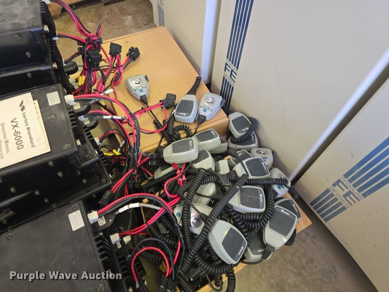 image for item EK2089 (23) Vertex VX-6000LB lowband radios