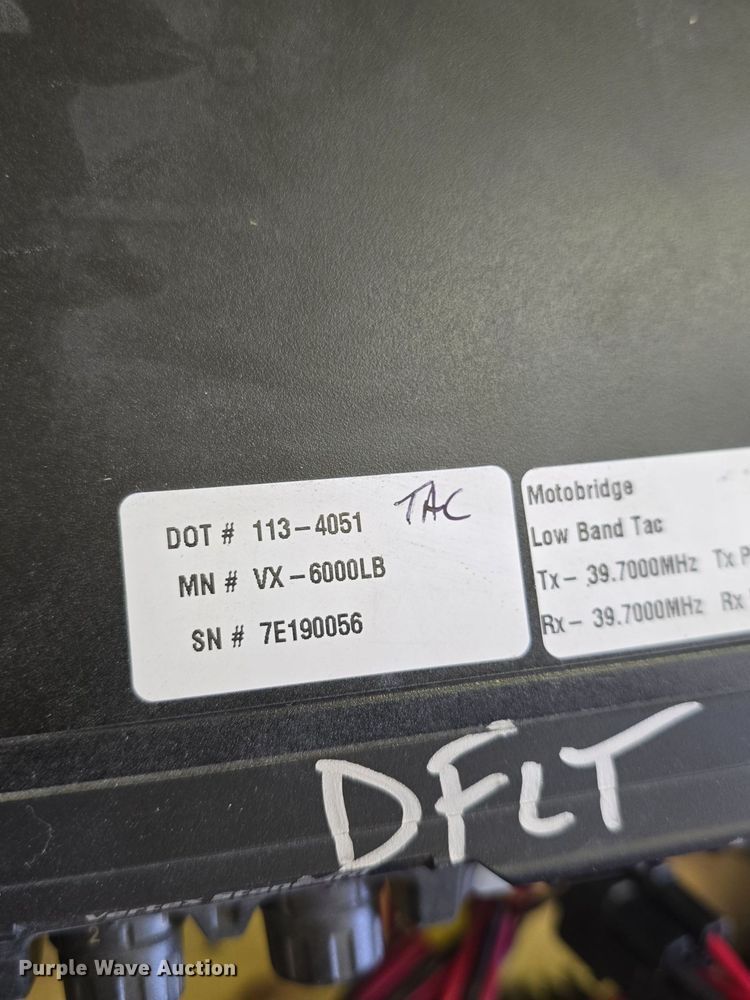 image for item EK2089 (23) Vertex VX-6000LB lowband radios