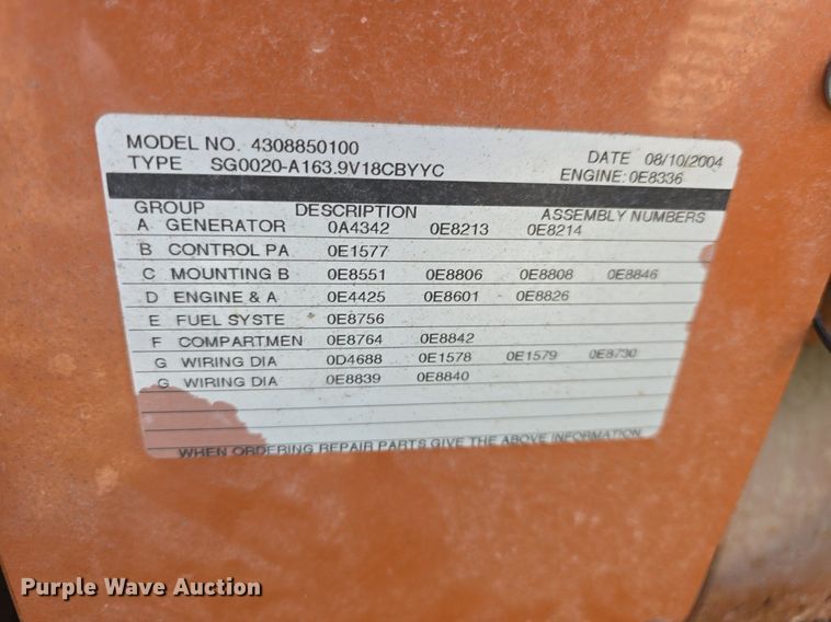 image for item EK2095 Generac 4886730200 generator