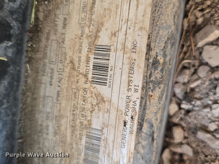 image for item EK2097 Generac QT02524ANSNA generator