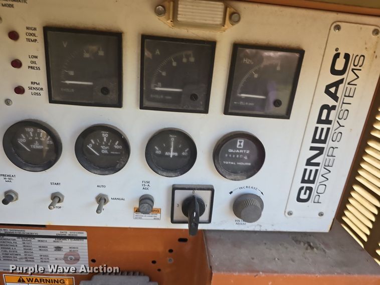 image for item EK2104 Generac 5423250200 generator