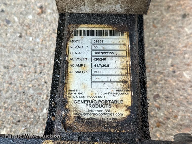 image for item MV9146 (2) generators