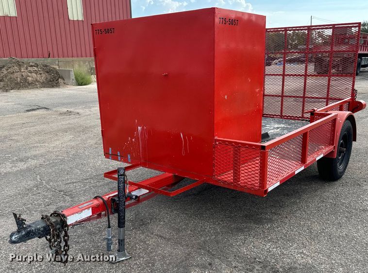 image for item MV9164 1997 Ark City MD10X5U6 utility trailer