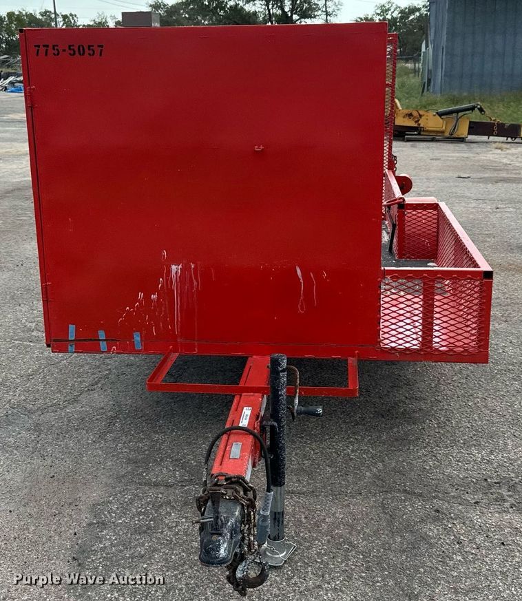 image for item MV9164 1997 Ark City MD10X5U6 utility trailer