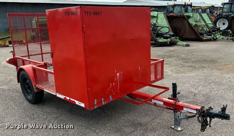 image for item MV9164 1997 Ark City MD10X5U6 utility trailer