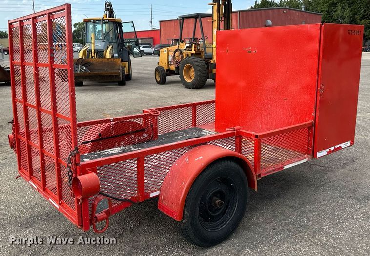 image for item MV9164 1997 Ark City MD10X5U6 utility trailer