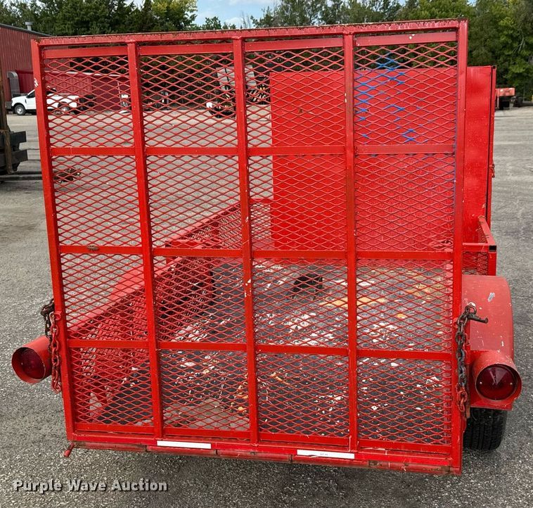 image for item MV9164 1997 Ark City MD10X5U6 utility trailer