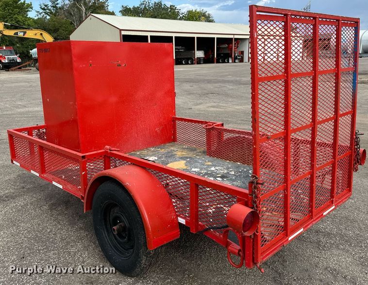 image for item MV9164 1997 Ark City MD10X5U6 utility trailer