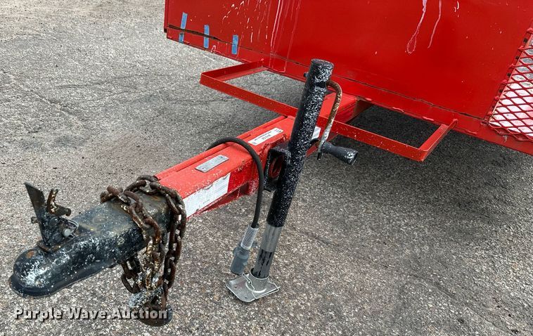 image for item MV9164 1997 Ark City MD10X5U6 utility trailer