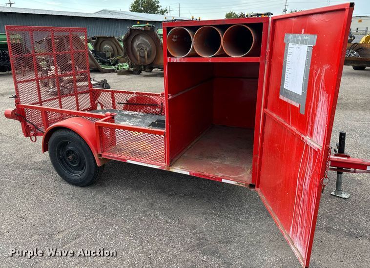 image for item MV9164 1997 Ark City MD10X5U6 utility trailer