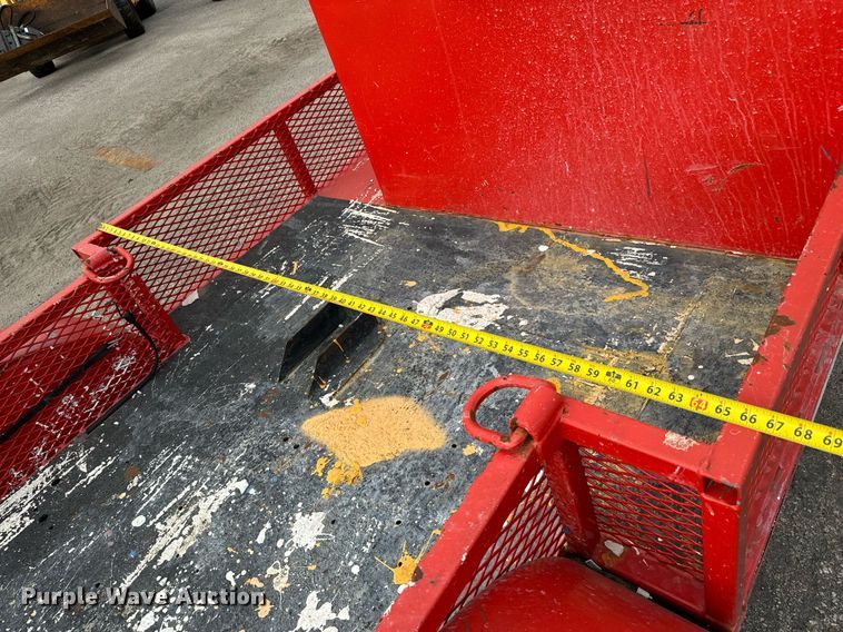 image for item MV9164 1997 Ark City MD10X5U6 utility trailer