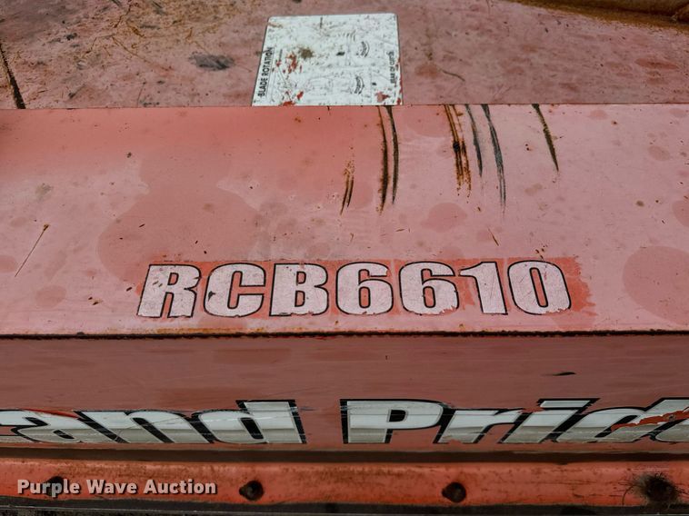 image for item MV9168 2012 Land Pride RCB6610 rotary mower