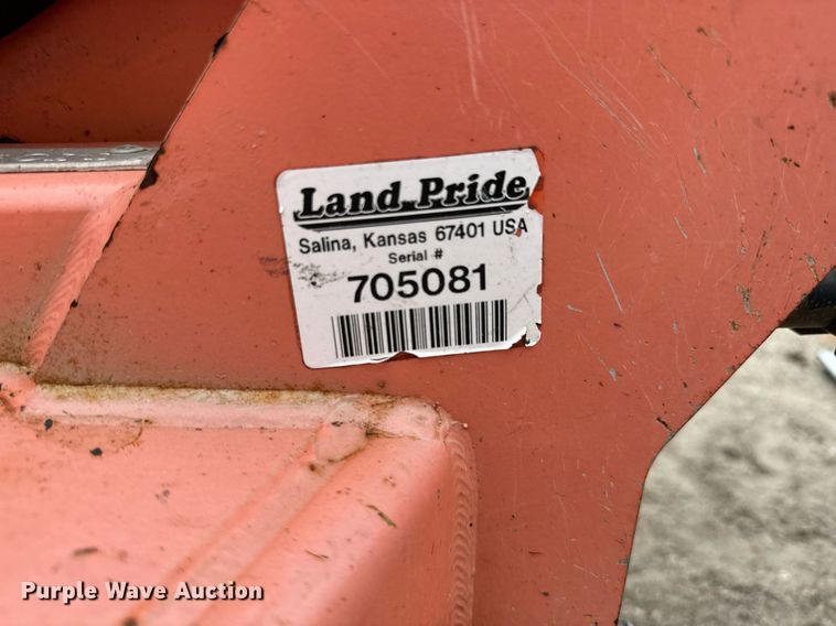 image for item MV9168 2012 Land Pride RCB6610 rotary mower
