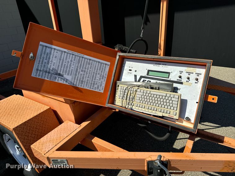 image for item NJ9329 2008 Ver-Mac PCMS-1210 message board trailer