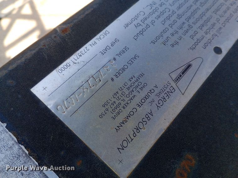 image for item NY9538 Trinity  TMA 9181 crash attenuator 