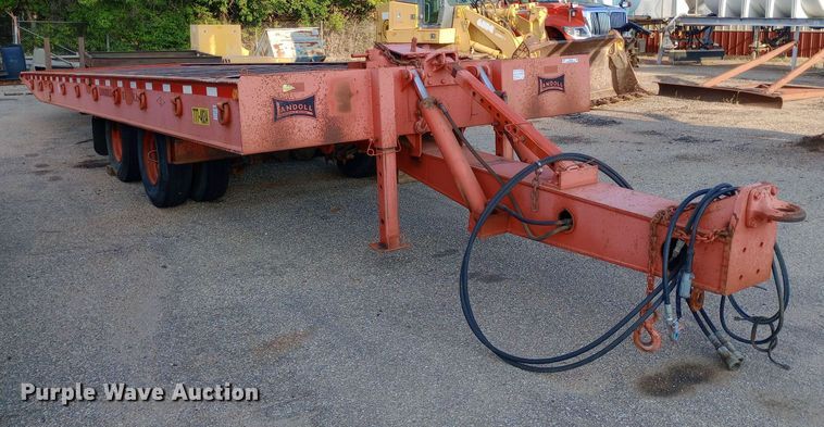 image for item NY9542 1994 Landoll tilt deck equipment trailer