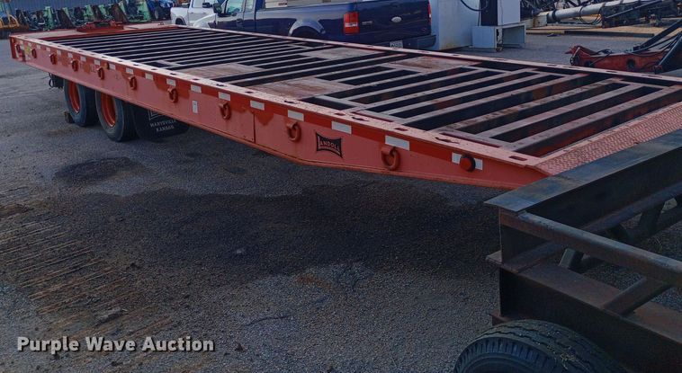 image for item NY9542 1994 Landoll tilt deck equipment trailer
