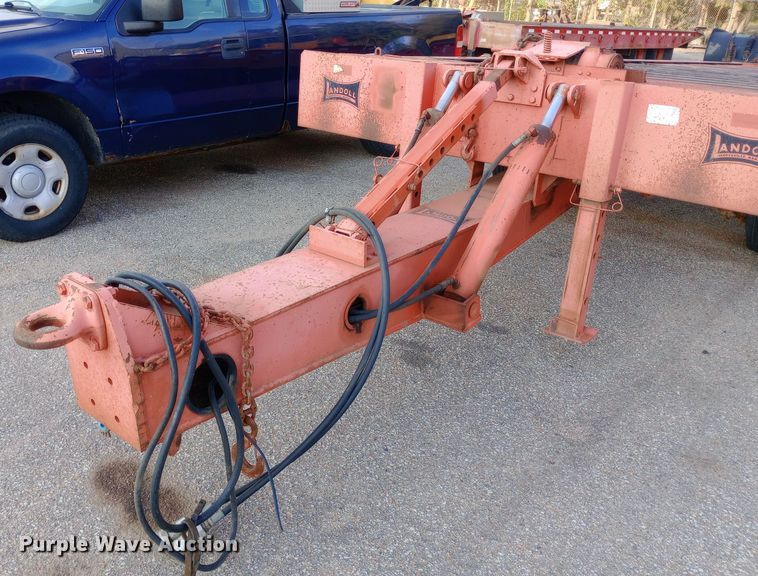 image for item NY9542 1994 Landoll tilt deck equipment trailer