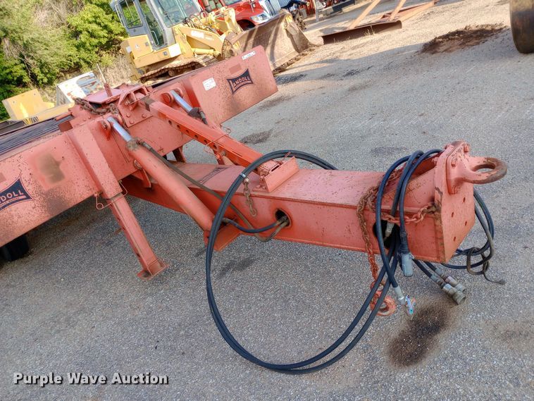 image for item NY9542 1994 Landoll tilt deck equipment trailer