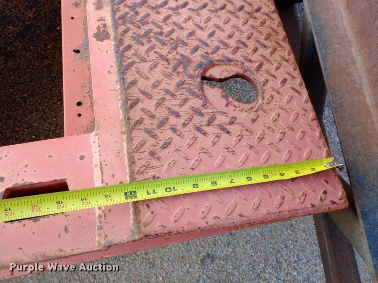 image for item NY9542 1994 Landoll tilt deck equipment trailer