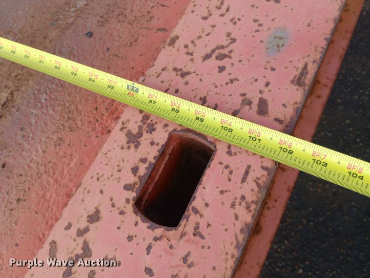 image for item NY9542 1994 Landoll tilt deck equipment trailer