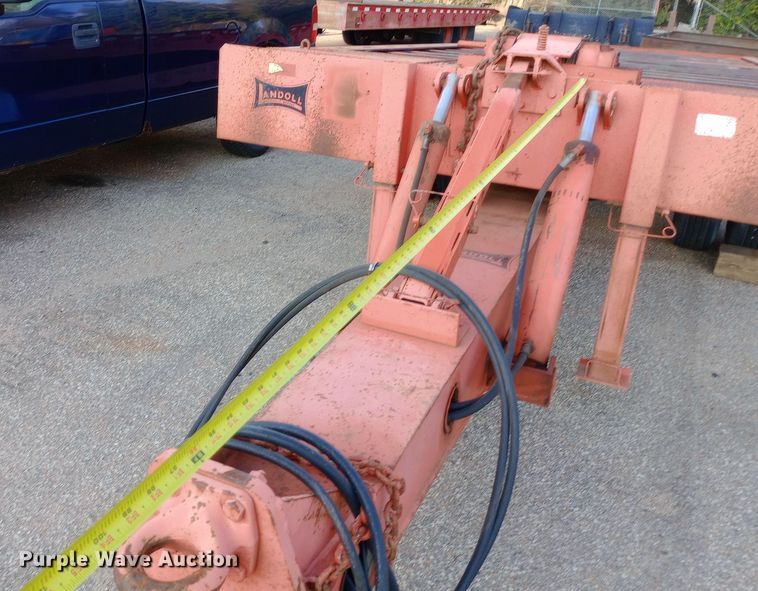 image for item NY9542 1994 Landoll tilt deck equipment trailer