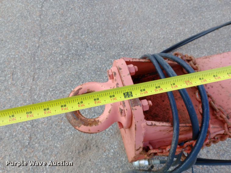 image for item NY9542 1994 Landoll tilt deck equipment trailer