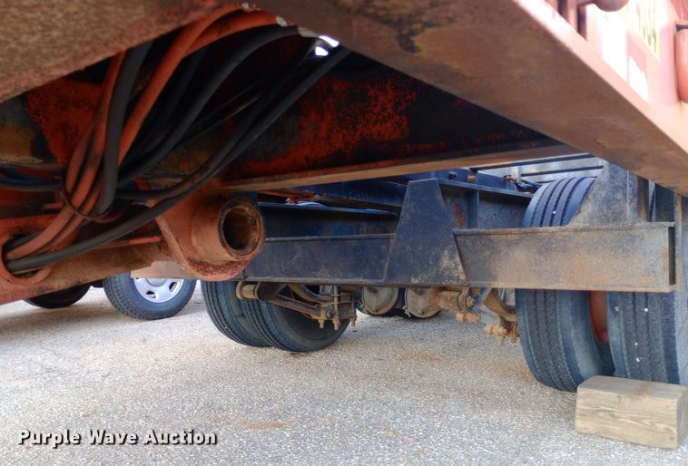 image for item NY9542 1994 Landoll tilt deck equipment trailer