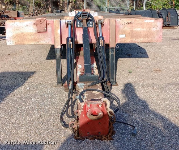 image for item NY9543 1996 Landoll tilt deck equipment trailer