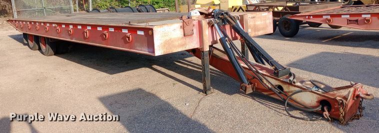 image for item NY9543 1996 Landoll tilt deck equipment trailer