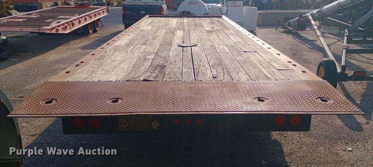 image for item NY9543 1996 Landoll tilt deck equipment trailer