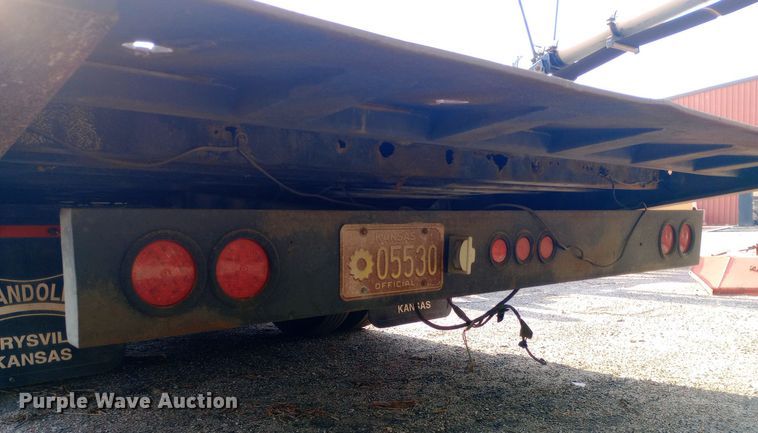 image for item NY9543 1996 Landoll tilt deck equipment trailer