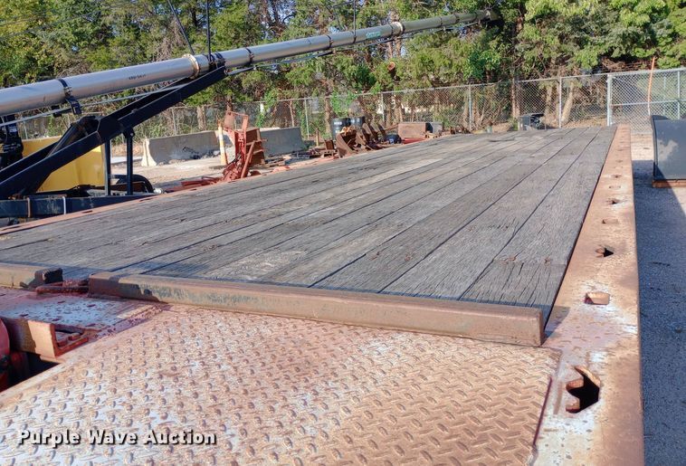 image for item NY9543 1996 Landoll tilt deck equipment trailer