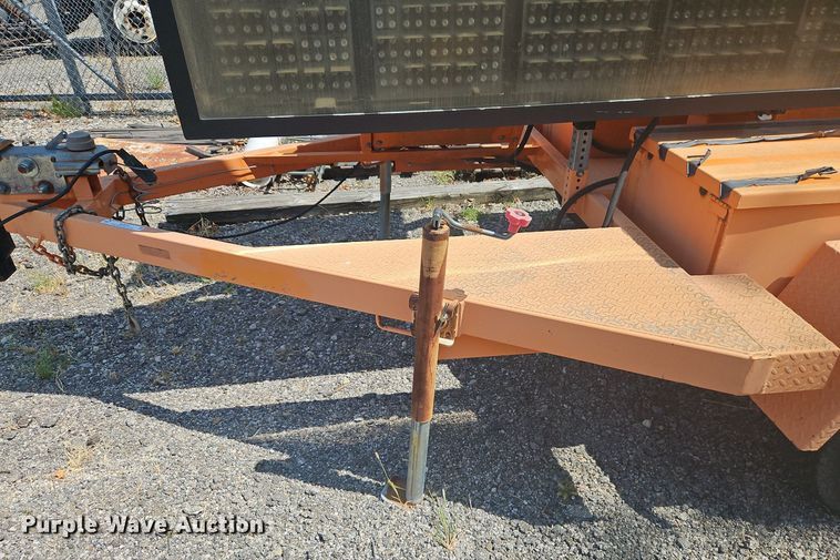 image for item OJ9531 2007 Ver-Mac 1210 message board trailer