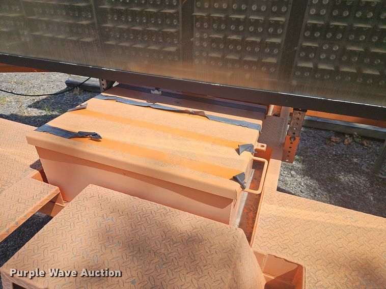 image for item OJ9531 2007 Ver-Mac 1210 message board trailer