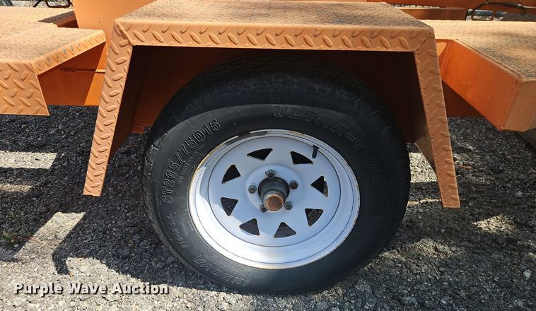 image for item OJ9531 2007 Ver-Mac 1210 message board trailer