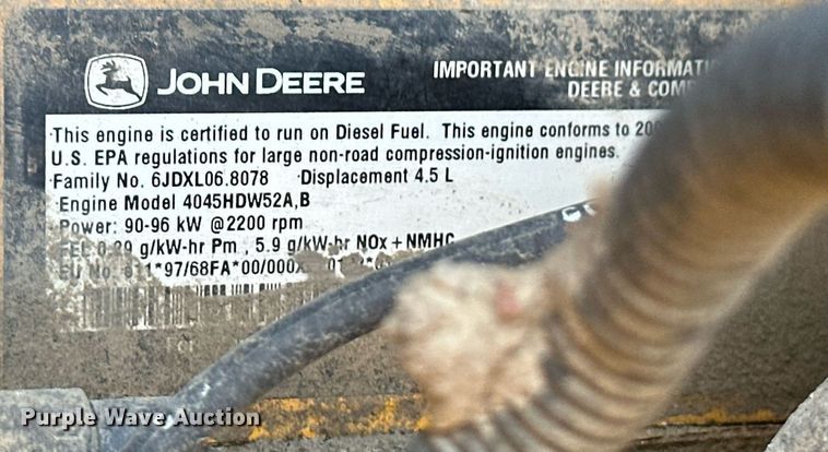 image for item OM9702 2006 John Deere 444J wheel loader