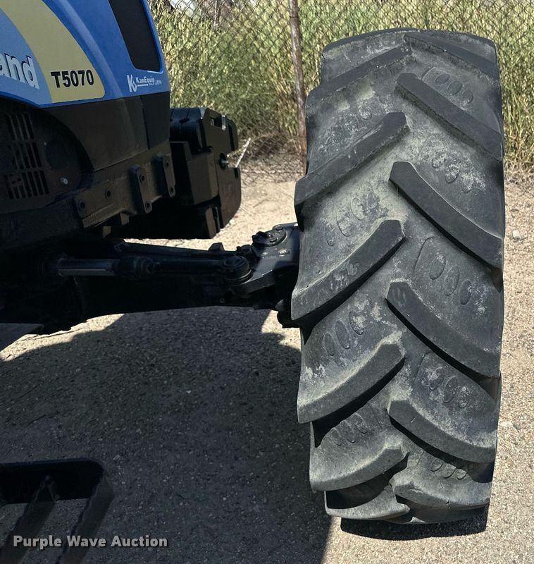 image for item OM9714 2012 New Holland T5070 MFWD tractor