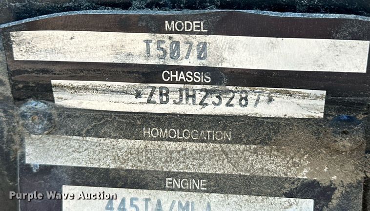 image for item OM9714 2012 New Holland T5070 MFWD tractor