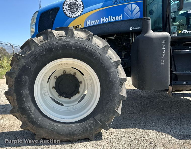 image for item OM9716 2010 New Holland T6030 MFWD tractor