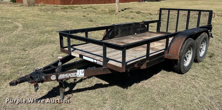 image for item DD3237 2015 Maxey utility trailer