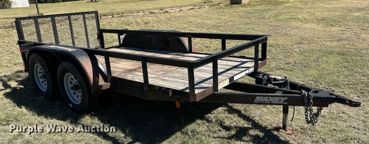 image for item DD3237 2015 Maxey utility trailer