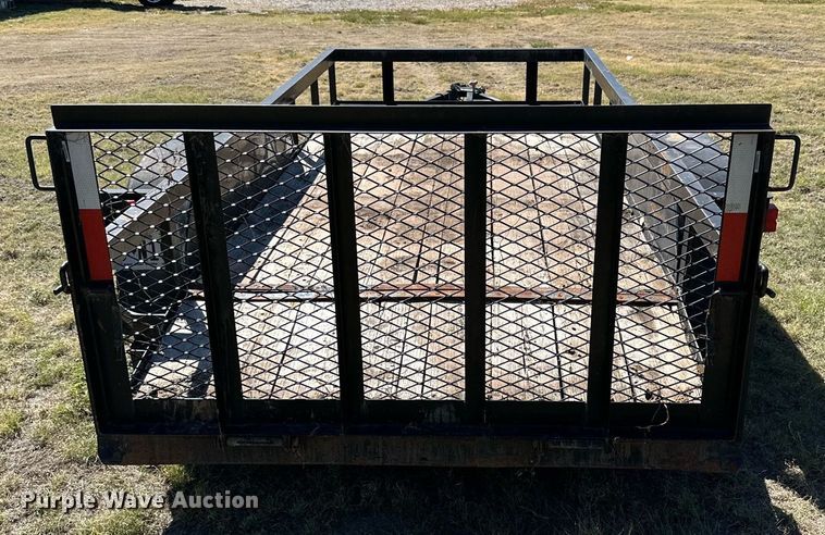 image for item DD3237 2015 Maxey utility trailer