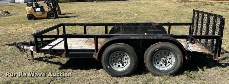 image for item DD3237 2015 Maxey utility trailer