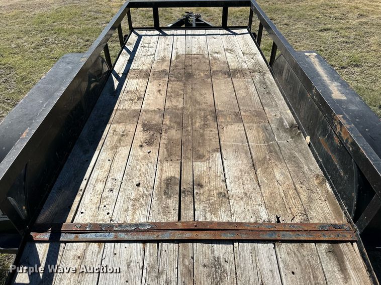 image for item DD3237 2015 Maxey utility trailer