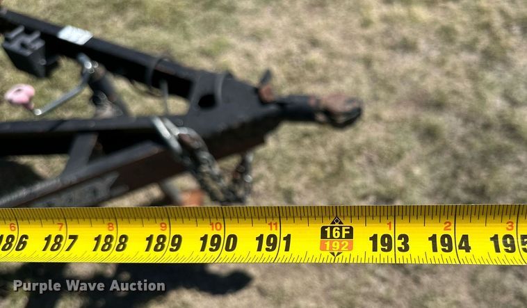 image for item DD3237 2015 Maxey utility trailer