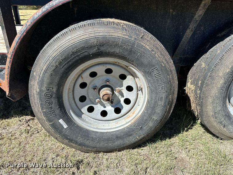 image for item DD3237 2015 Maxey utility trailer
