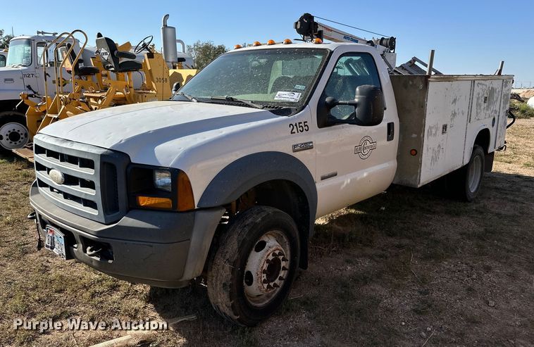 image for item DD3296 2006 Ford F450 Super Duty XL utility / service truck
