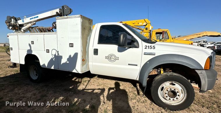 image for item DD3296 2006 Ford F450 Super Duty XL utility / service truck