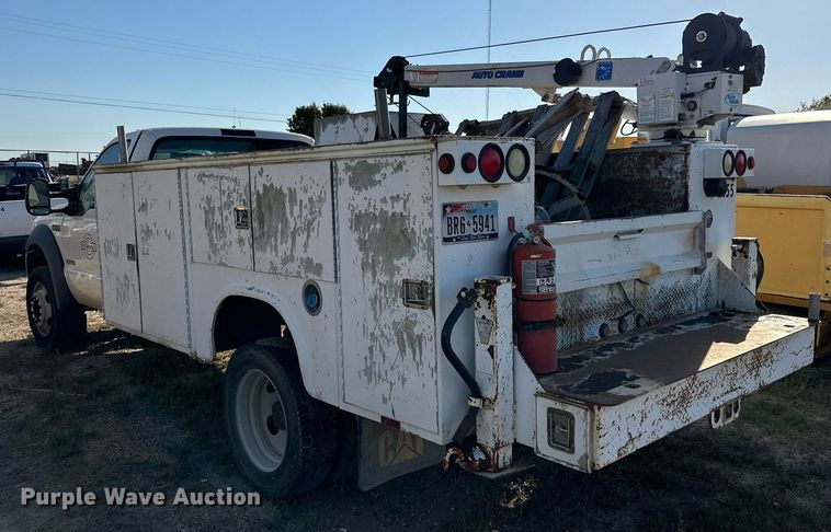 image for item DD3296 2006 Ford F450 Super Duty XL utility / service truck